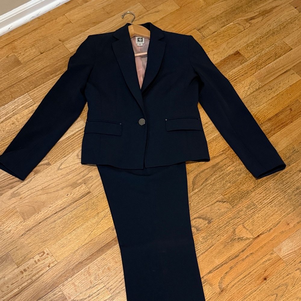 Anne Klein Dark Blue Blazer